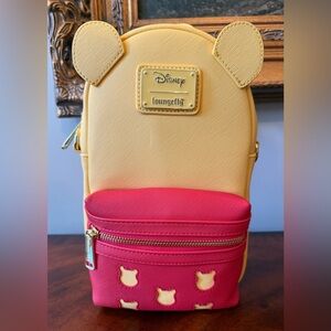 NWT Winnie The Pooh Exclusive Sling Crossbody Bag With Coin Bag